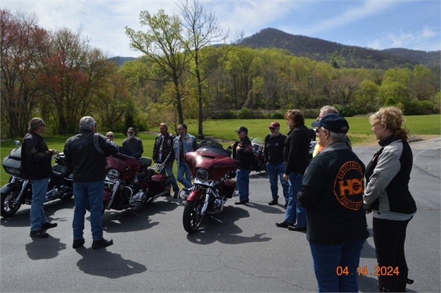 2024 April 14 Jeff's South Mountain State Park Loop Photos at Smoky Mountain HOG