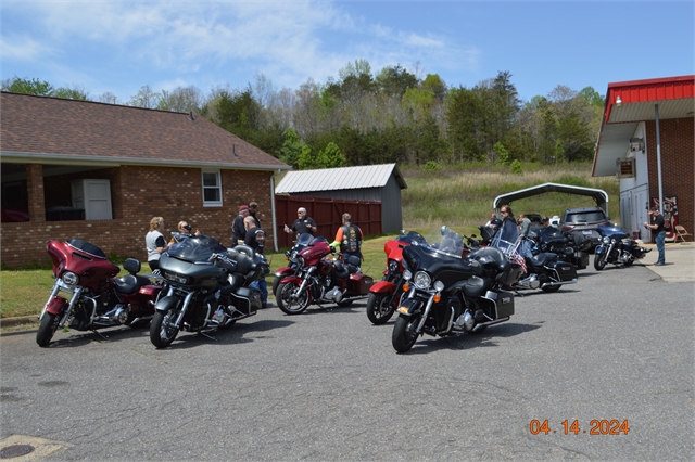 2024 April 14 Jeff's South Mountain State Park Loop Photos at Smoky Mountain HOG