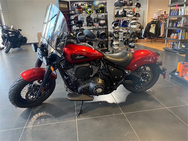 2022 Indian Chief Bobber ABS Ruby Metallic at Shreveport Cycles