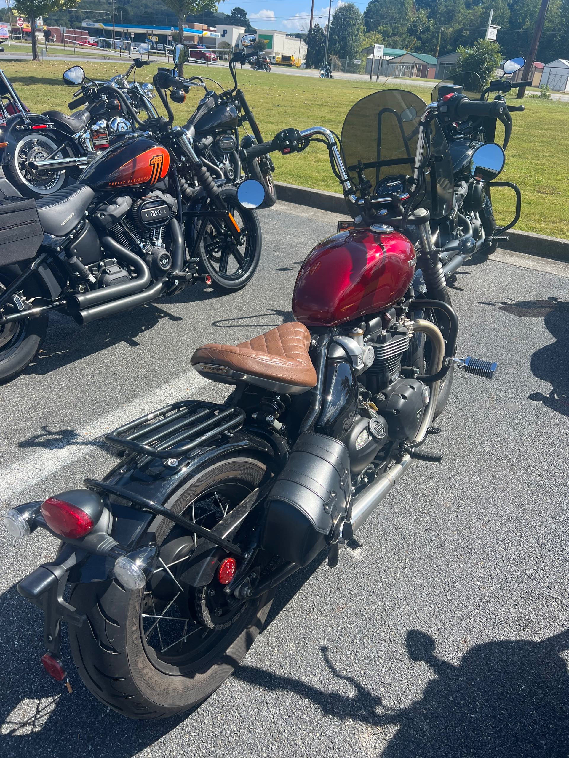2022 Triumph Bonneville Bobber Base at Southern Devil Harley-Davidson