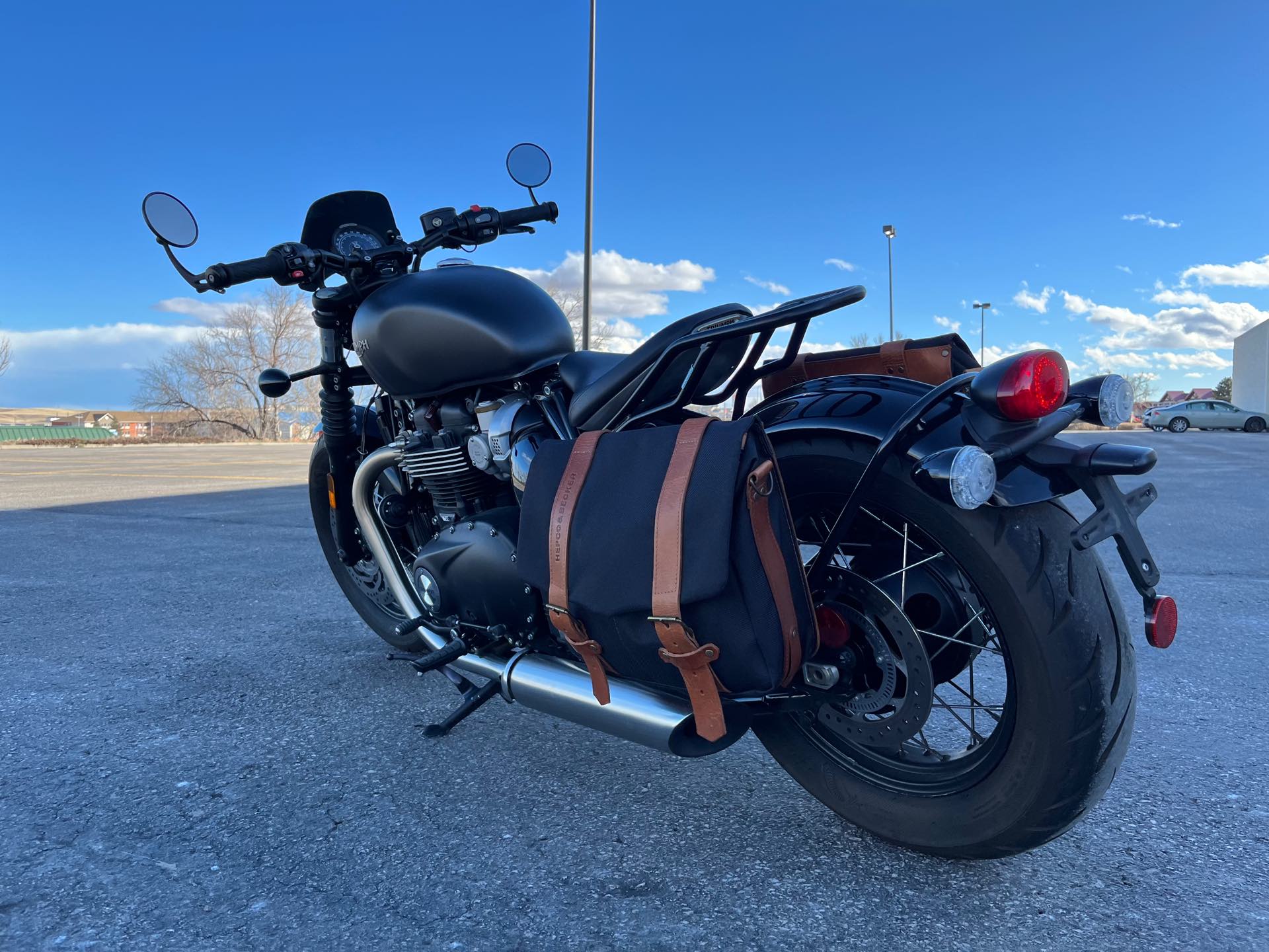 2022 Triumph Bonneville Bobber Base at Mount Rushmore Motorsports