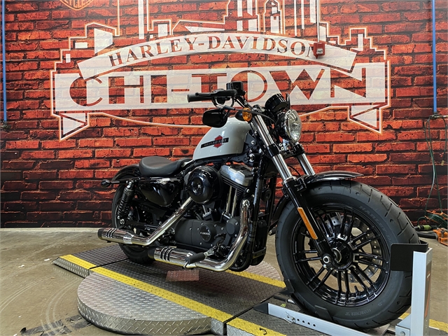 2020 Harley-Davidson 2020 Harley-Davidson Sportster Forty-Eight XL 1200X White Pearl Forty-Eight at Chi-Town Harley-Davidson