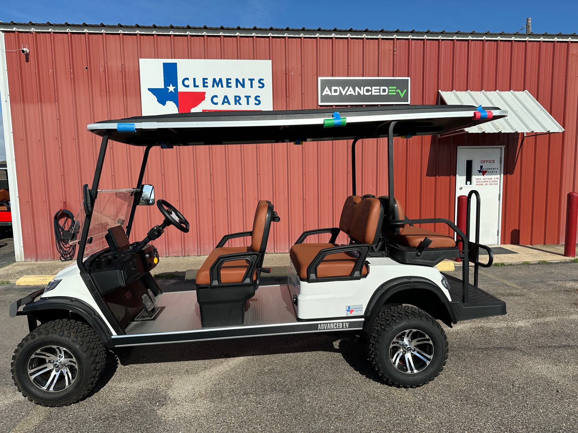 2024 Advanced EV Advent 6L at Clements Carts