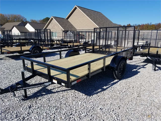 2022 GREY STATES 6X12 DOVE TAIL TRAILER at Shoals Outdoor Sports