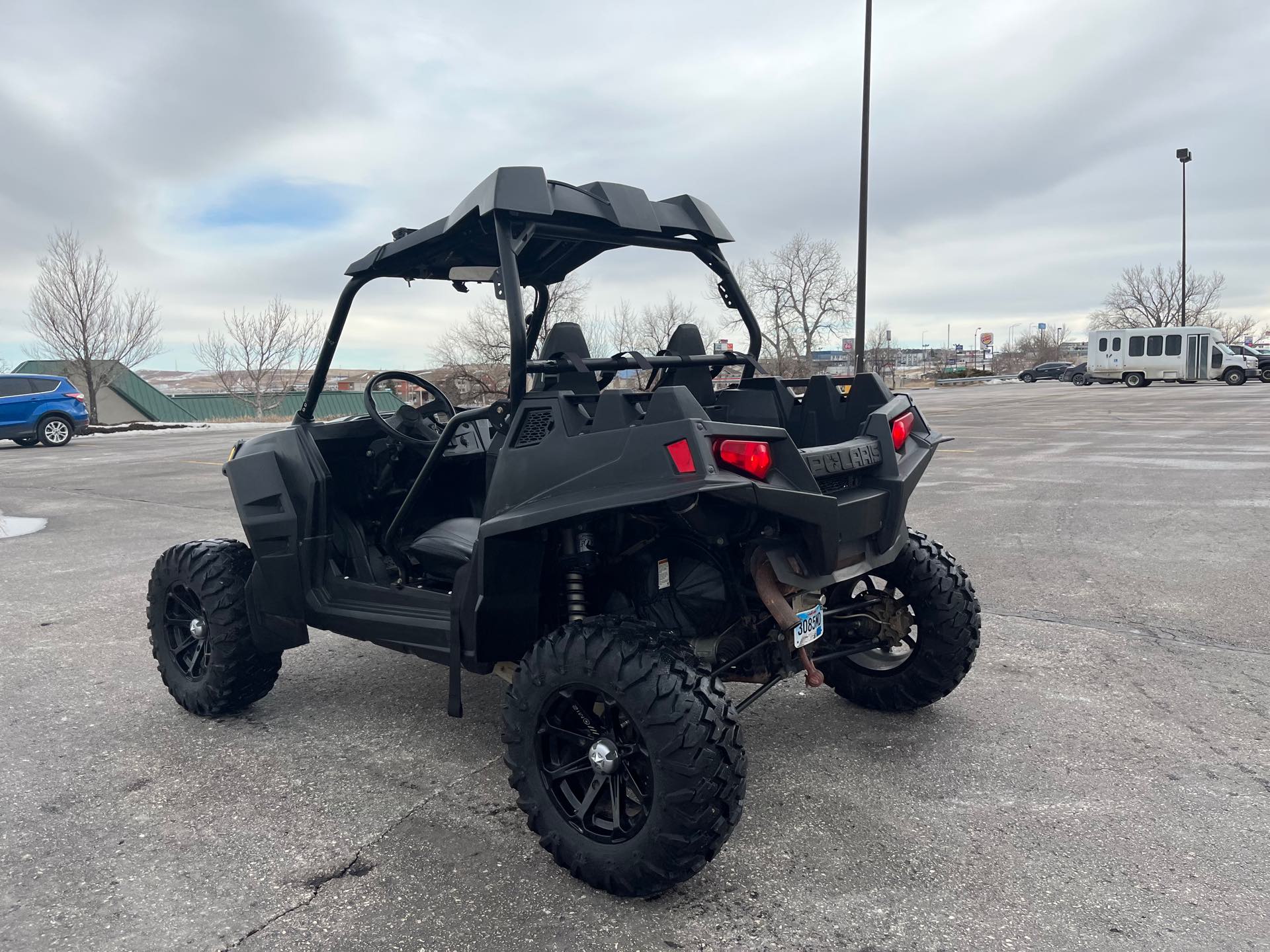 2013 Polaris RZR XP 900 EPS Stealth Black / Evasive Green LE at Mount Rushmore Motorsports