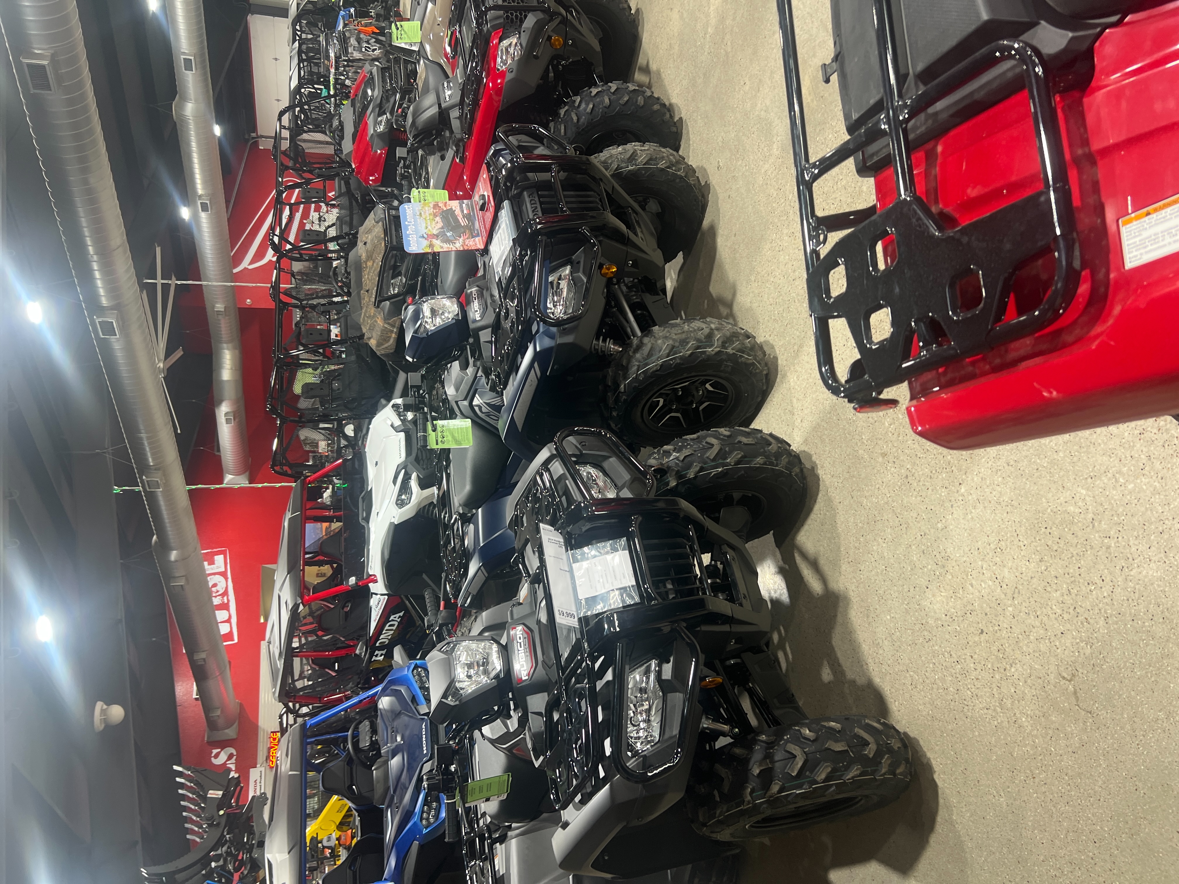 2024 Honda FourTrax Rancher 420 4x4 4X4 ES at Wise Honda