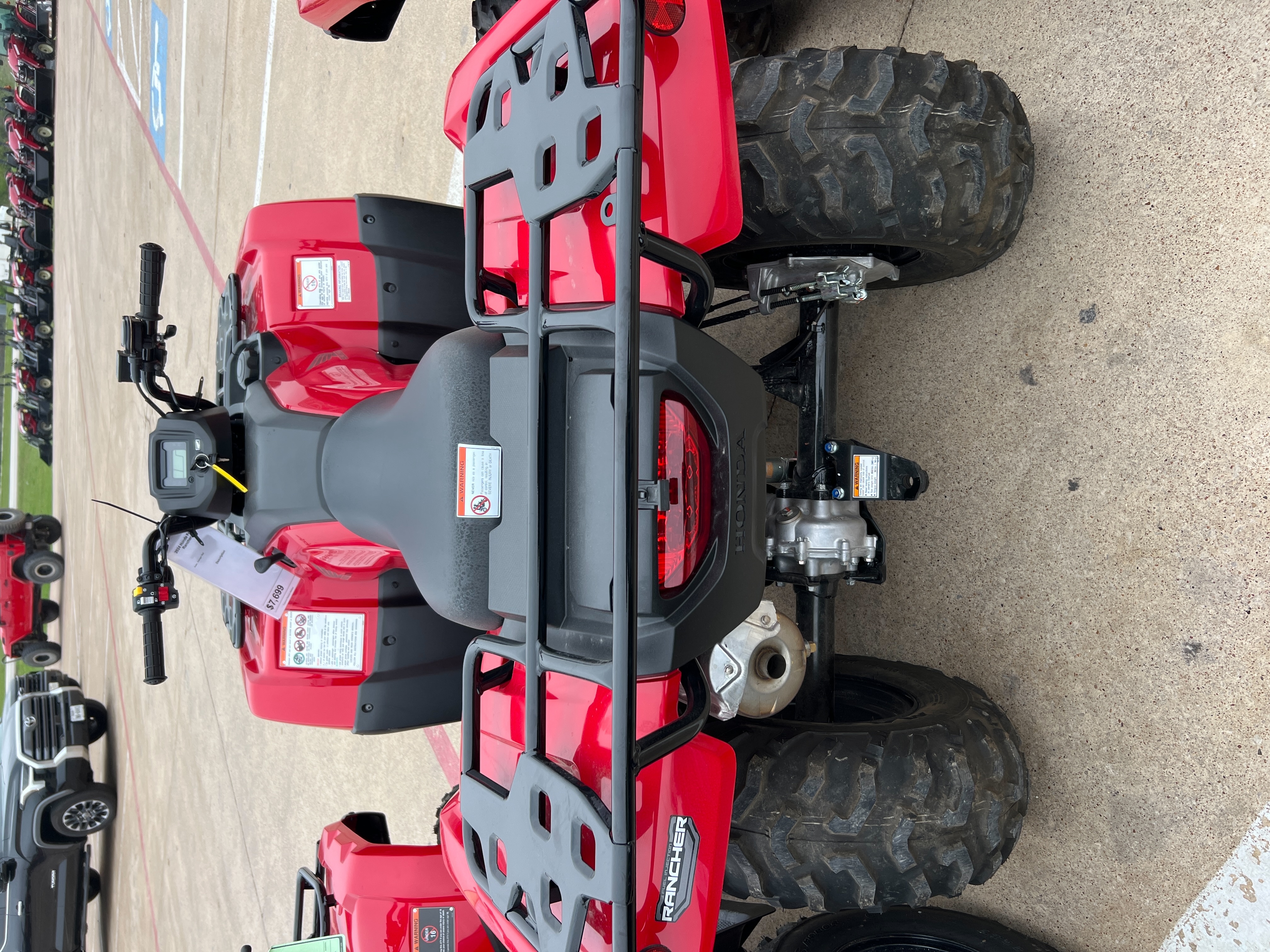 2024 Honda FourTrax Rancher 420 4x4 4X4 ES at Wise Honda