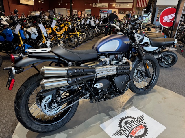 2022 Triumph Street Scrambler Gold Line at Martin Moto