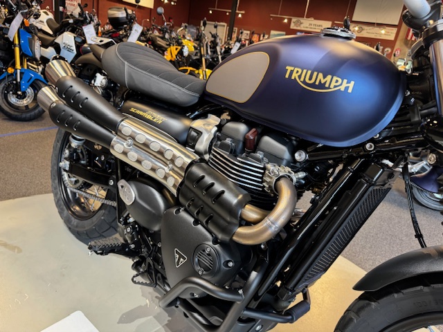 2022 Triumph Street Scrambler Gold Line at Martin Moto