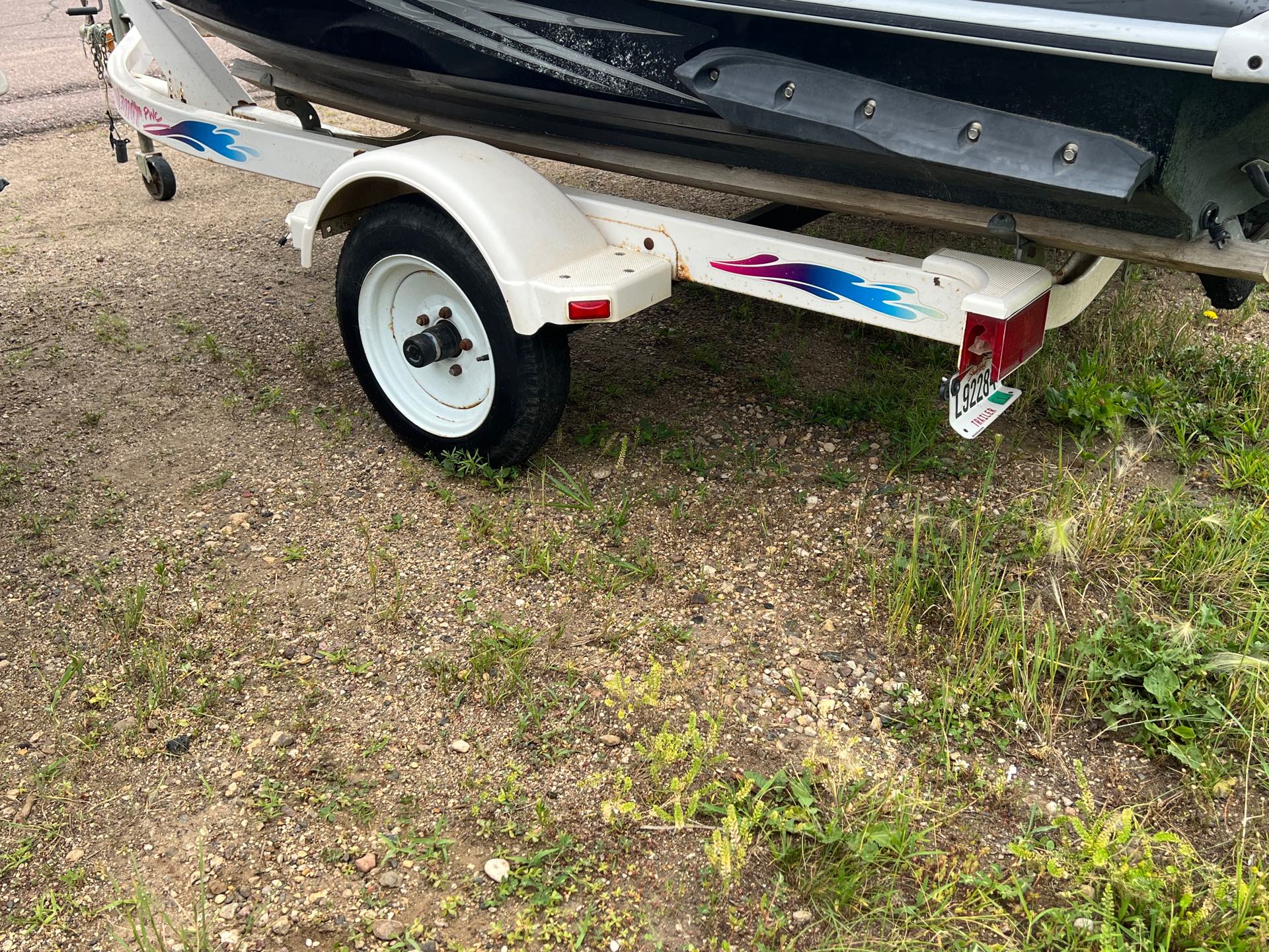 2000 SHORELANDR DOUBLE PWC TRAILER at Interlakes Sport Center