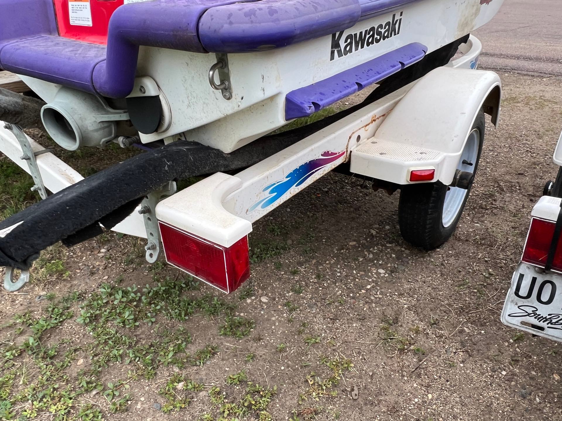 2000 SHORELANDR DOUBLE PWC TRAILER at Interlakes Sport Center