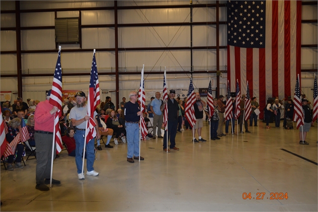 2024 April 27 Blue Ridge Honor Flight Returns Photos at Smoky Mountain HOG