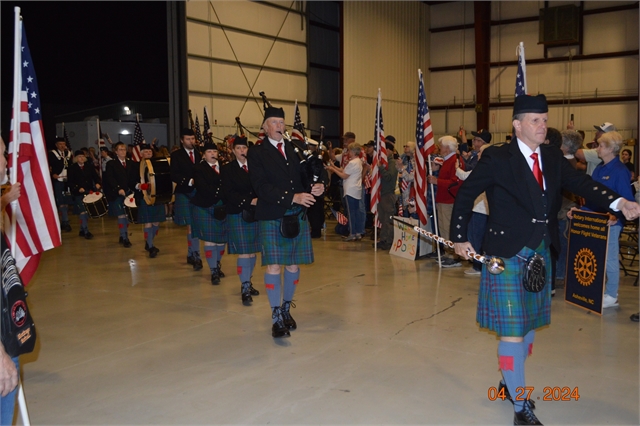 2024 April 27 Blue Ridge Honor Flight Returns Photos at Smoky Mountain HOG