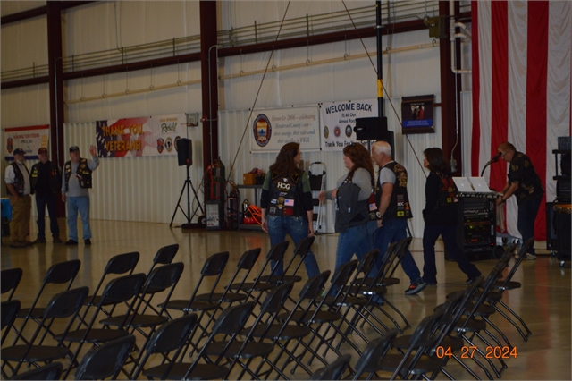 2024 April 27 Blue Ridge Honor Flight Returns Photos at Smoky Mountain HOG