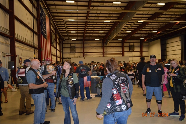 2024 April 27 Blue Ridge Honor Flight Returns Photos at Smoky Mountain HOG