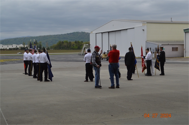 2024 April 27 Blue Ridge Honor Flight Returns Photos at Smoky Mountain HOG