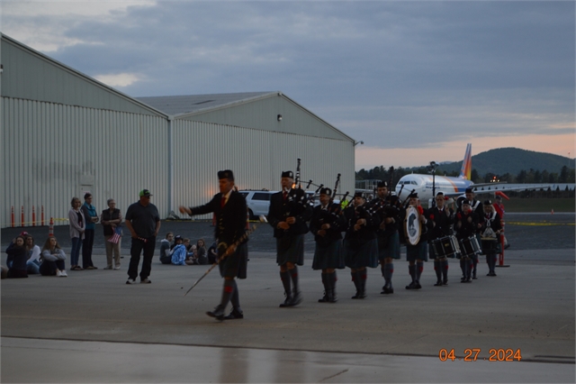 2024 April 27 Blue Ridge Honor Flight Returns Photos at Smoky Mountain HOG