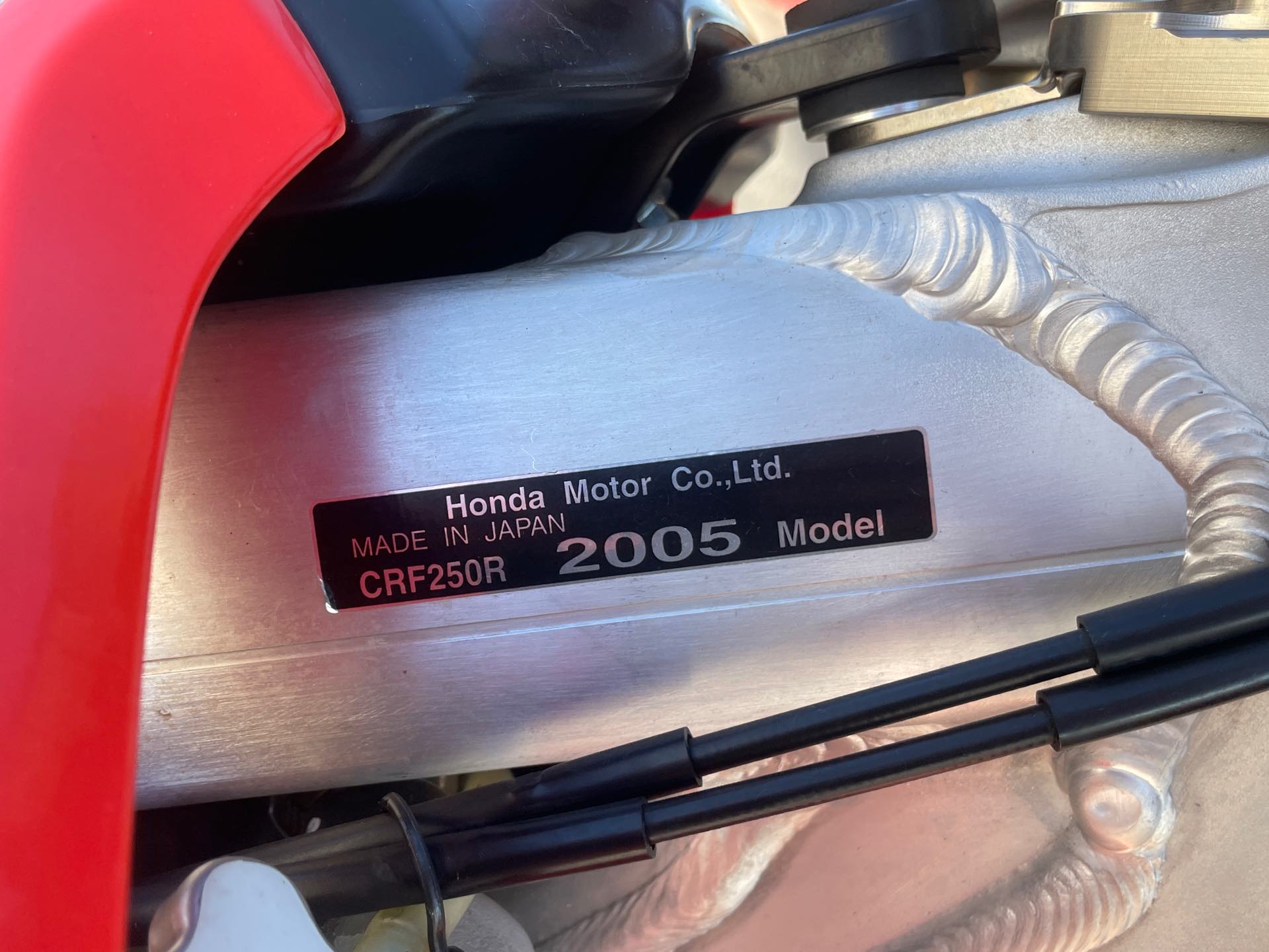 2005 Honda CRF 250R at Mount Rushmore Motorsports