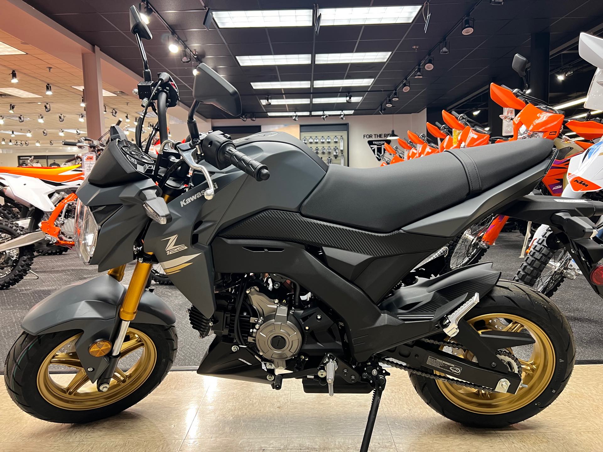 2024 Kawasaki Z125 PRO Base at Sloans Motorcycle ATV, Murfreesboro, TN, 37129