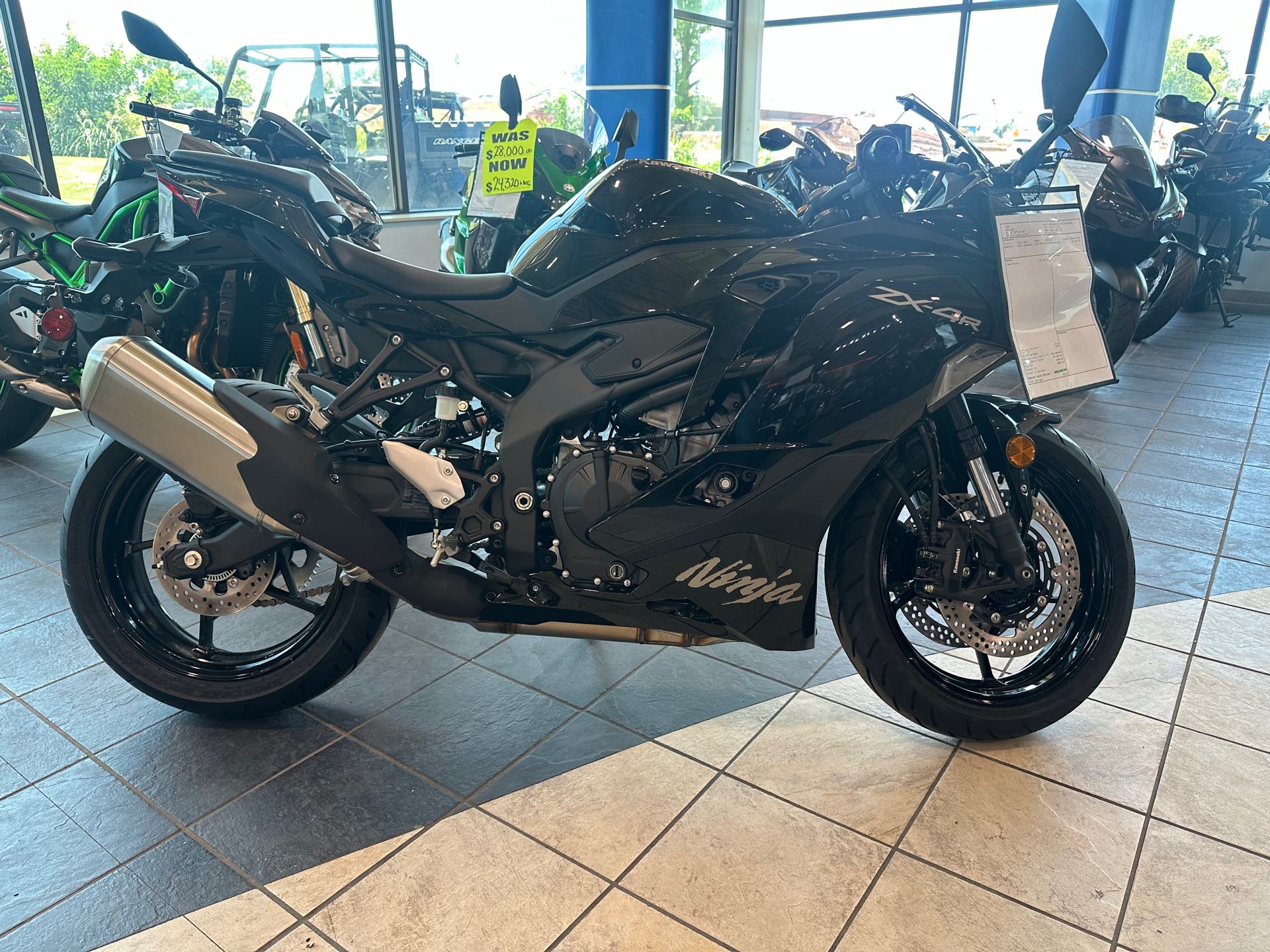 2024 Kawasaki Ninja ZX-4R ABS at Wood Powersports Fayetteville