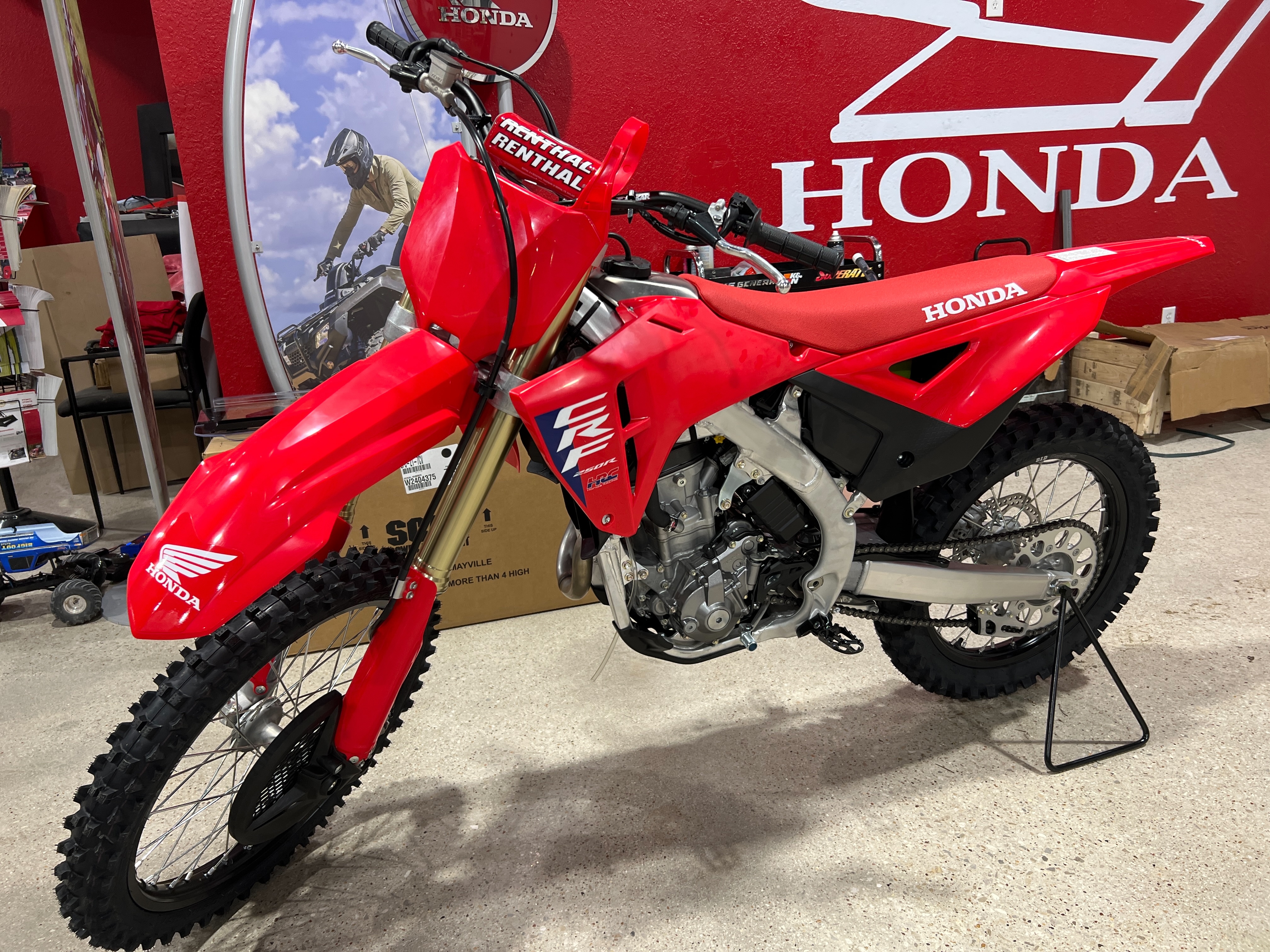 2025 Honda CRF250R at Wise Honda