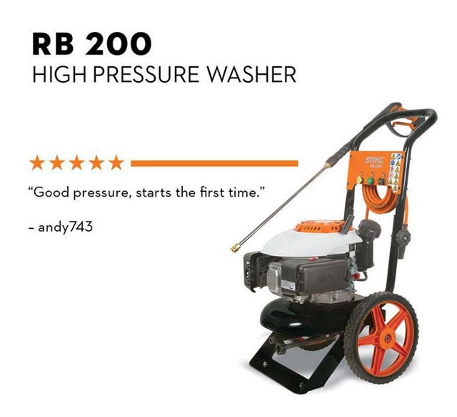 RB 200, Easy Start Pressure Washer