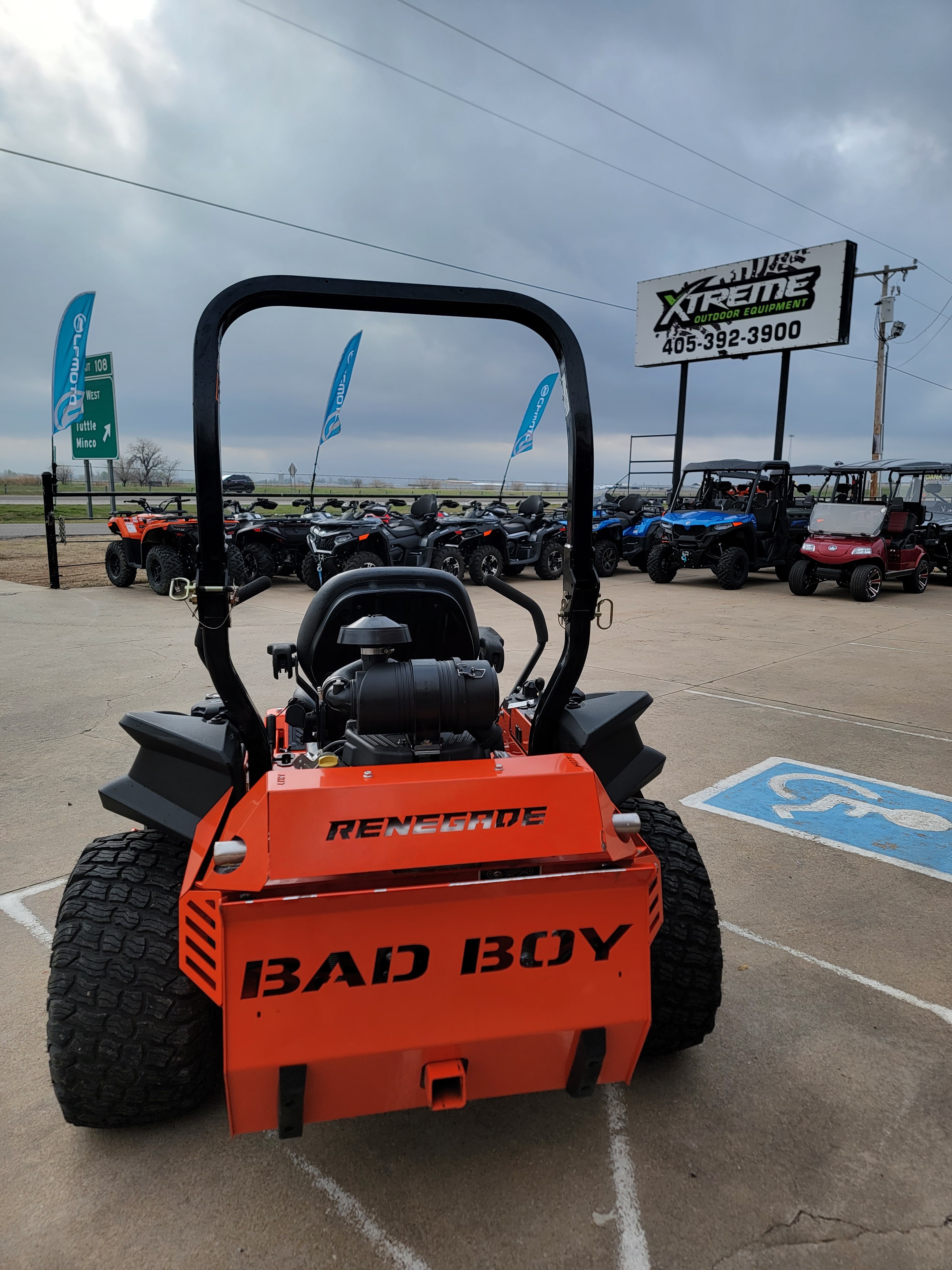 2019 Bad Boy Mowers Renegade Gasoline 993CC Vangaurd 33HP 61 at Xtreme Outdoor Equipment