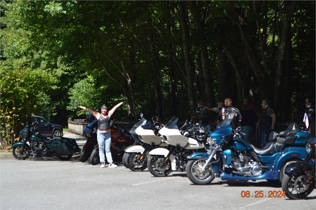 2024 Aug 25 Chasing Waterfalls Part 2 p at Smoky Mountain HOG