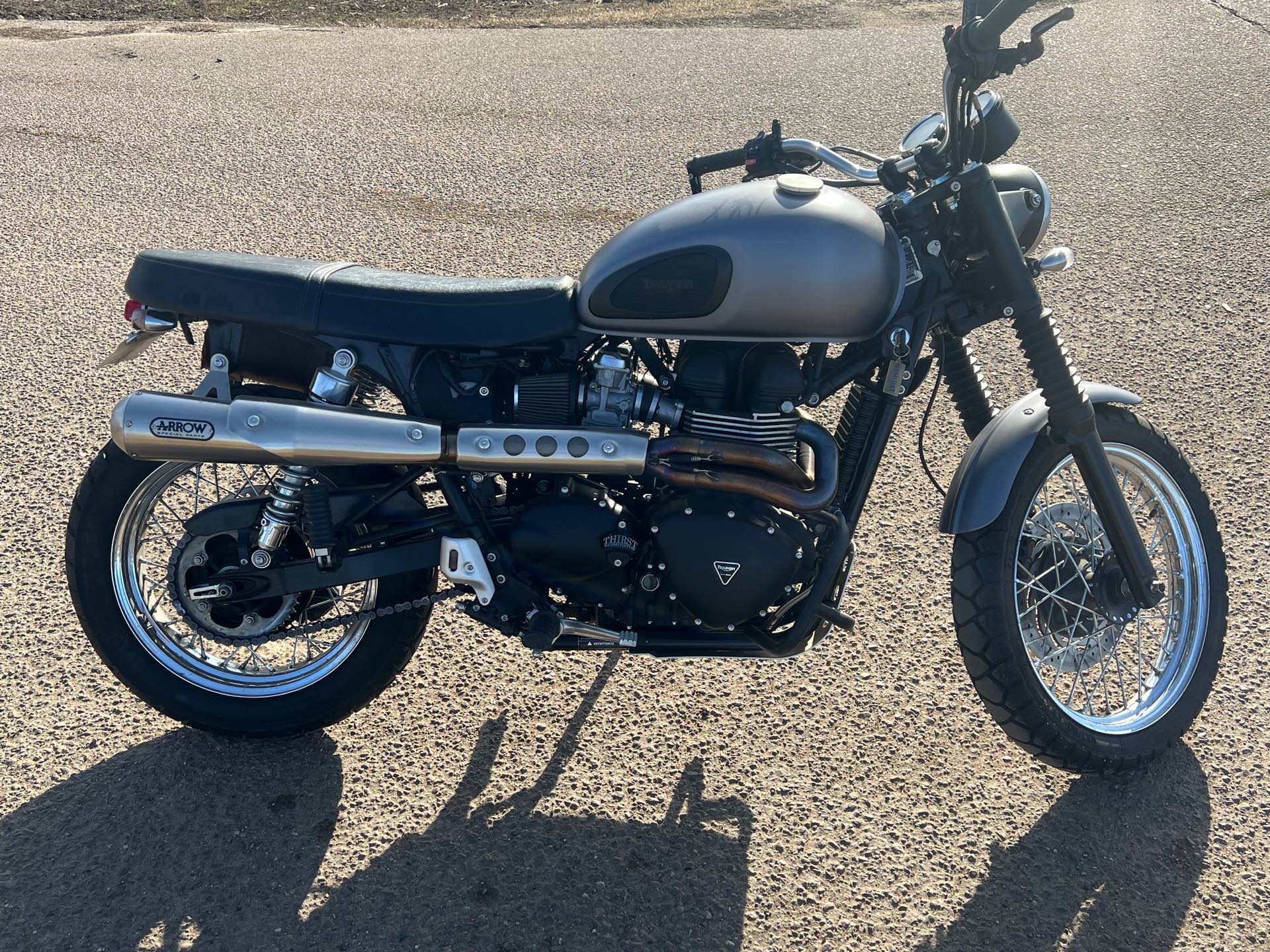 2013 Triumph Scrambler Base at Interlakes Sport Center