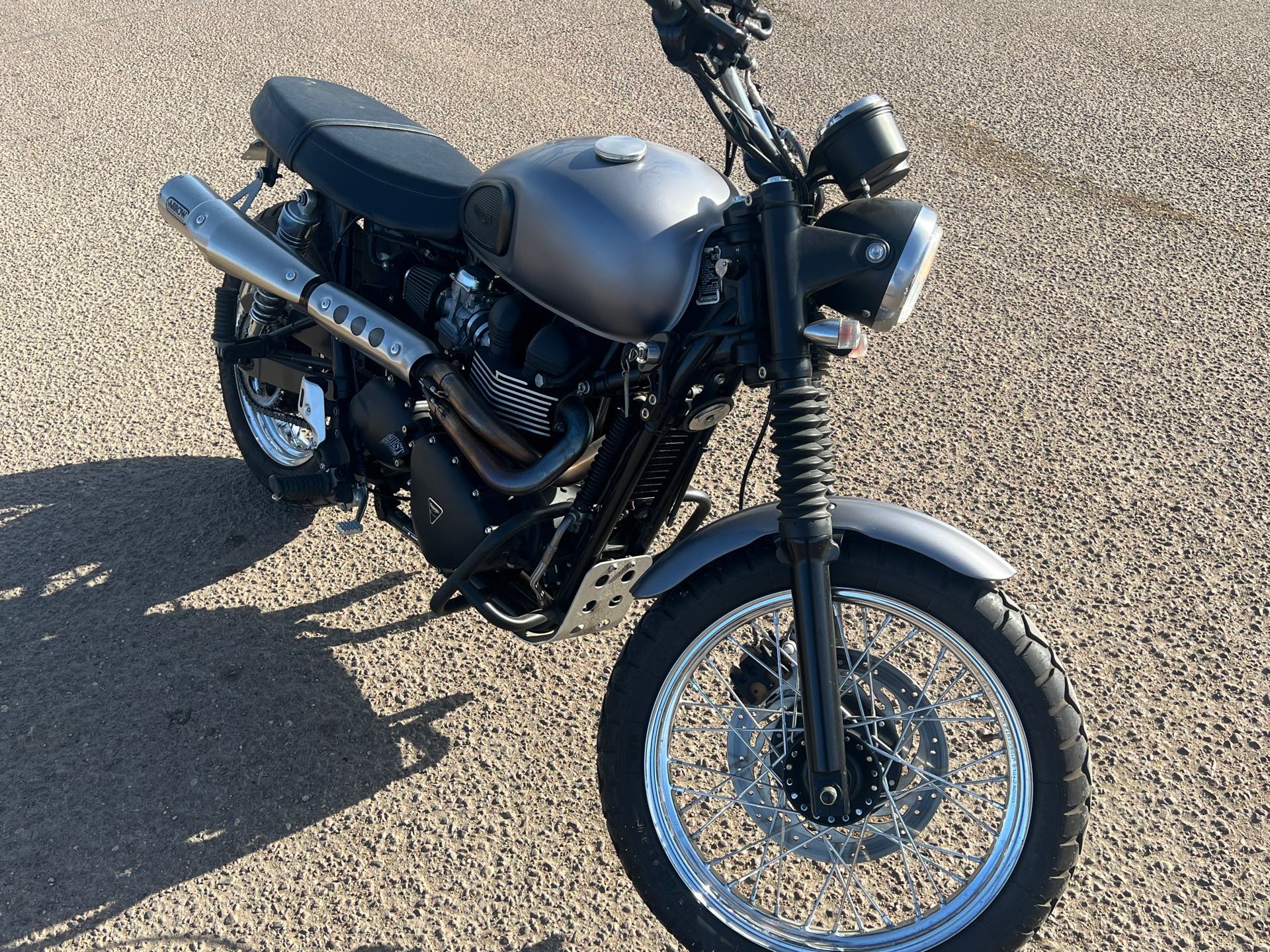 2013 Triumph Scrambler Base at Interlakes Sport Center