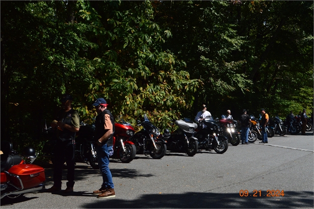 2024 Sept 21 Jeff's Caesars Head Ride Photos at Smoky Mountain HOG