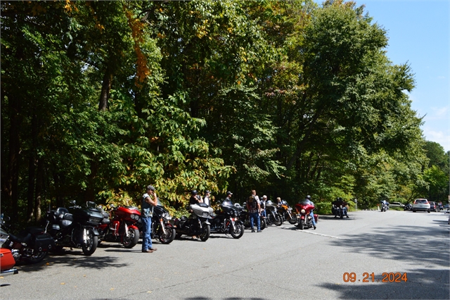 2024 Sept 21 Jeff's Caesars Head Ride Photos at Smoky Mountain HOG