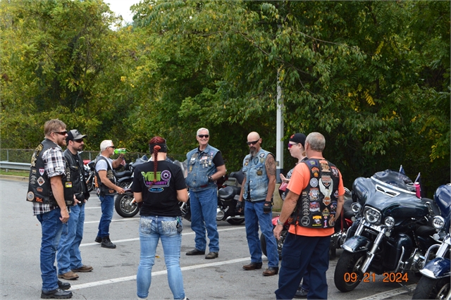 2024 Sept 21 Jeff's Caesars Head Ride Photos at Smoky Mountain HOG