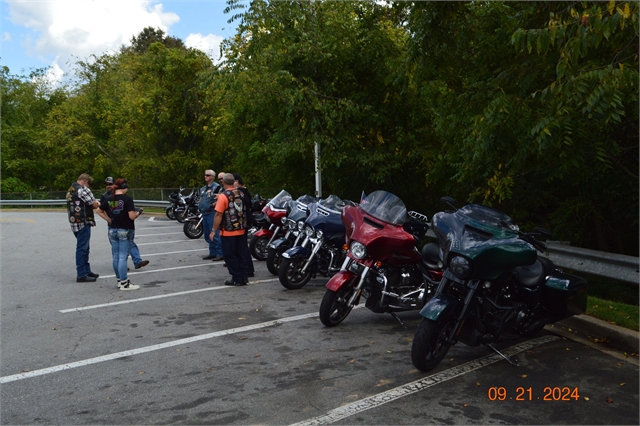 2024 Sept 21 Jeff's Caesars Head Ride Photos at Smoky Mountain HOG