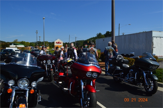 2024 Sept 21 Jeff's Caesars Head Ride Photos at Smoky Mountain HOG