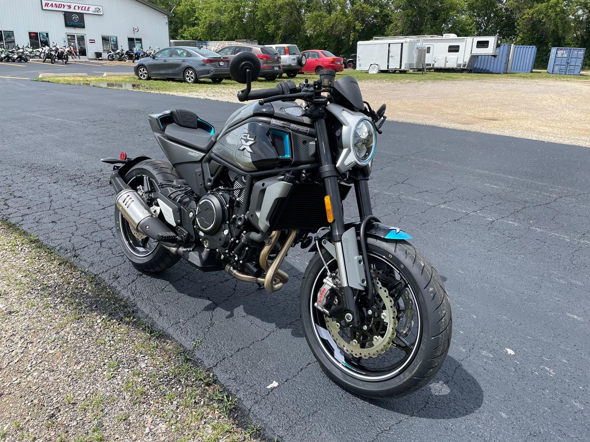 2022 CFMOTO 700CL-X SPORT - VELOCITY GRAY at Randy's Cycle