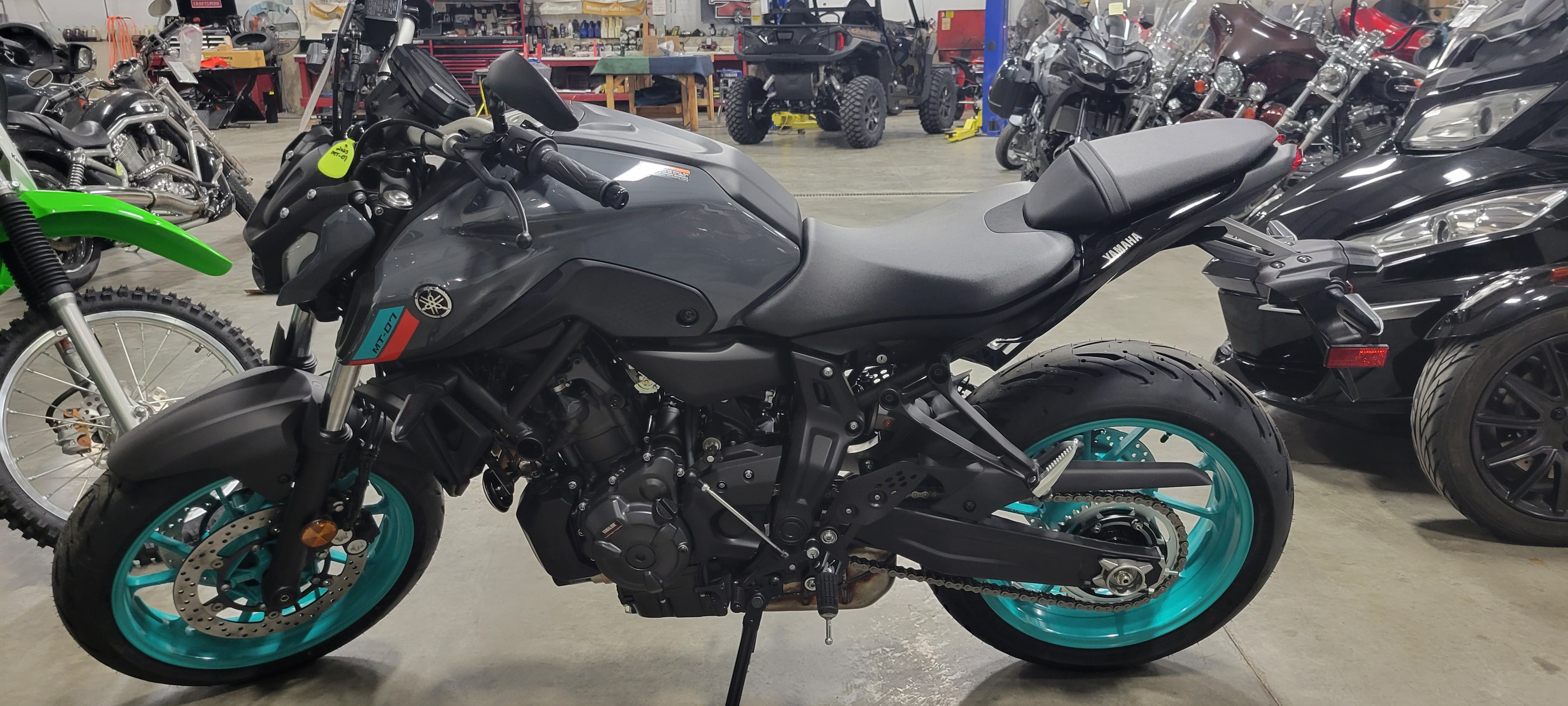 2022 Yamaha MT 07 at Brenny's Motorcycle Clinic, Bettendorf, IA 52722
