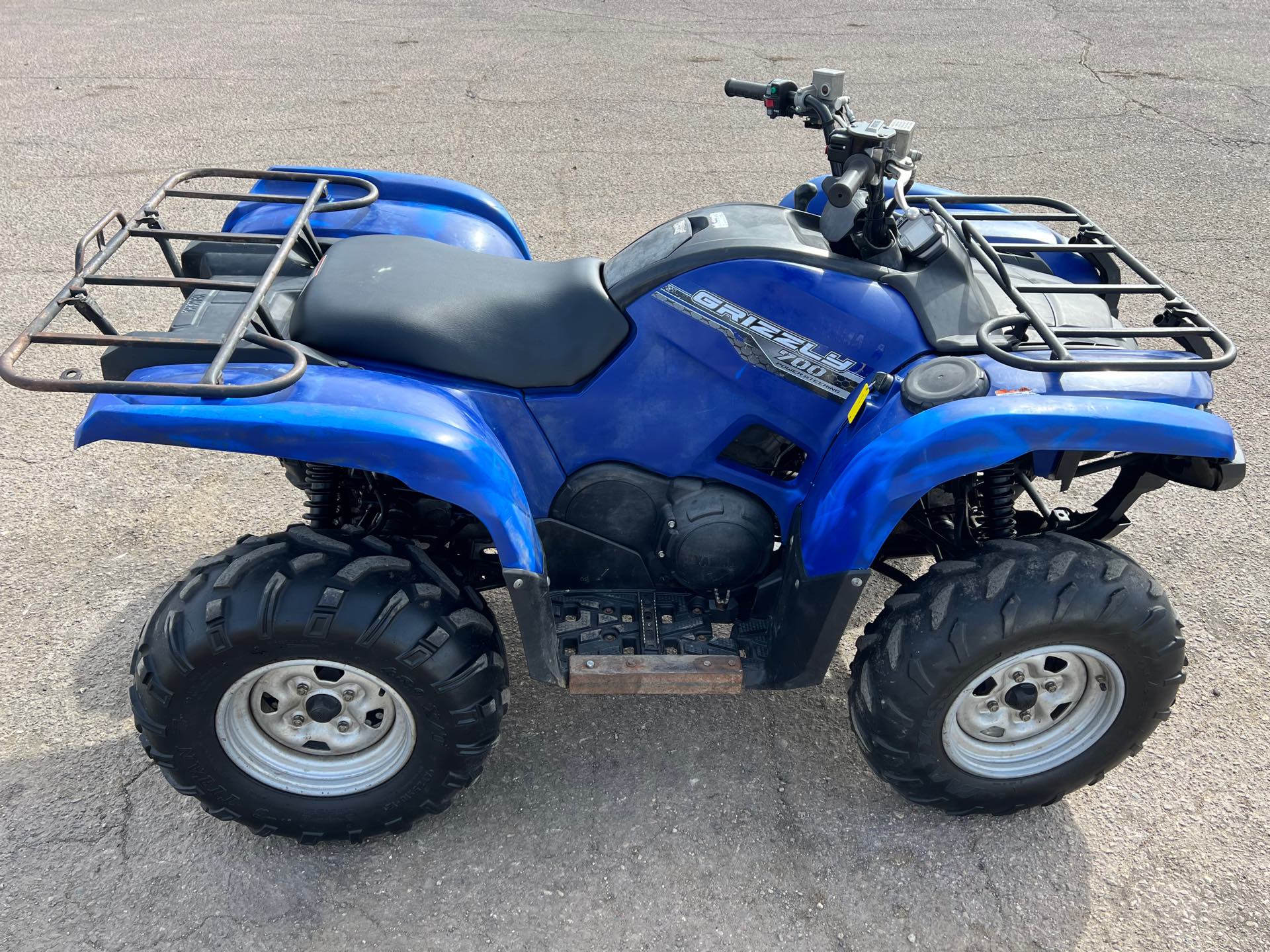 2014 Yamaha Grizzly 700 FI Auto 4x4 EPS at Interlakes Sport Center