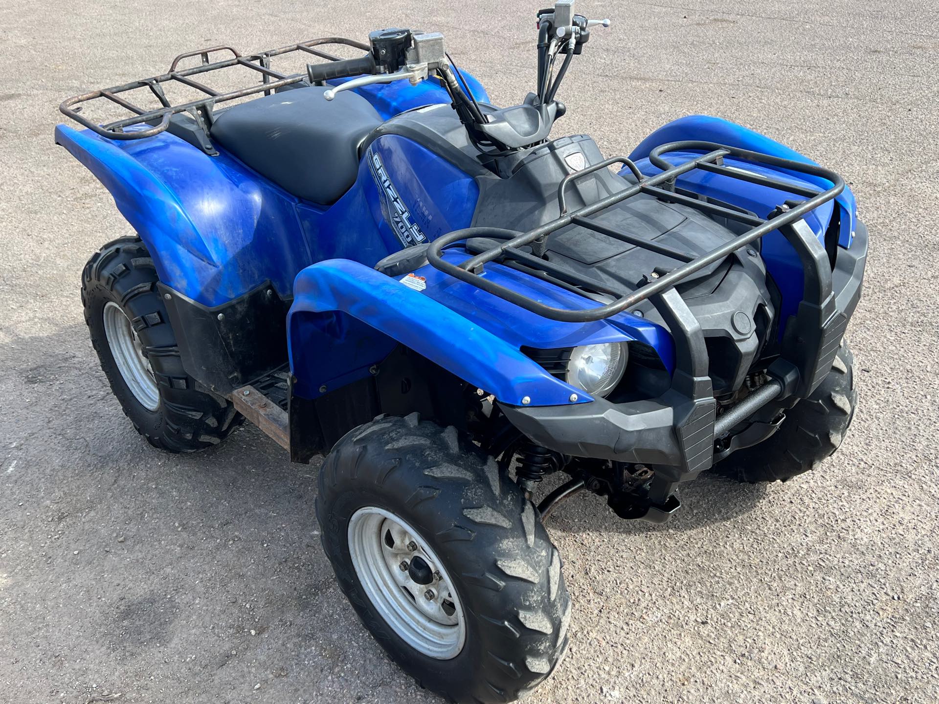 2014 Yamaha Grizzly 700 FI Auto 4x4 EPS at Interlakes Sport Center