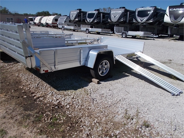 2024 Aluma Single Heavy Axle Utility 8112-BT-SR at Nishna Valley Cycle, Atlantic, IA 50022