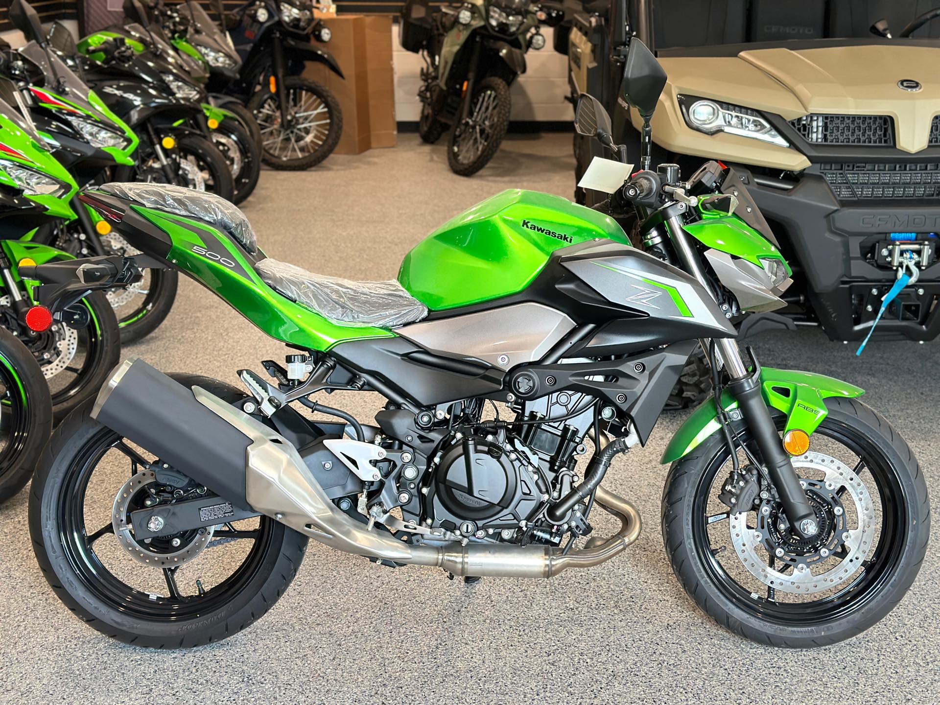 2024 Kawasaki Z500 ABS at Big River Motorsports