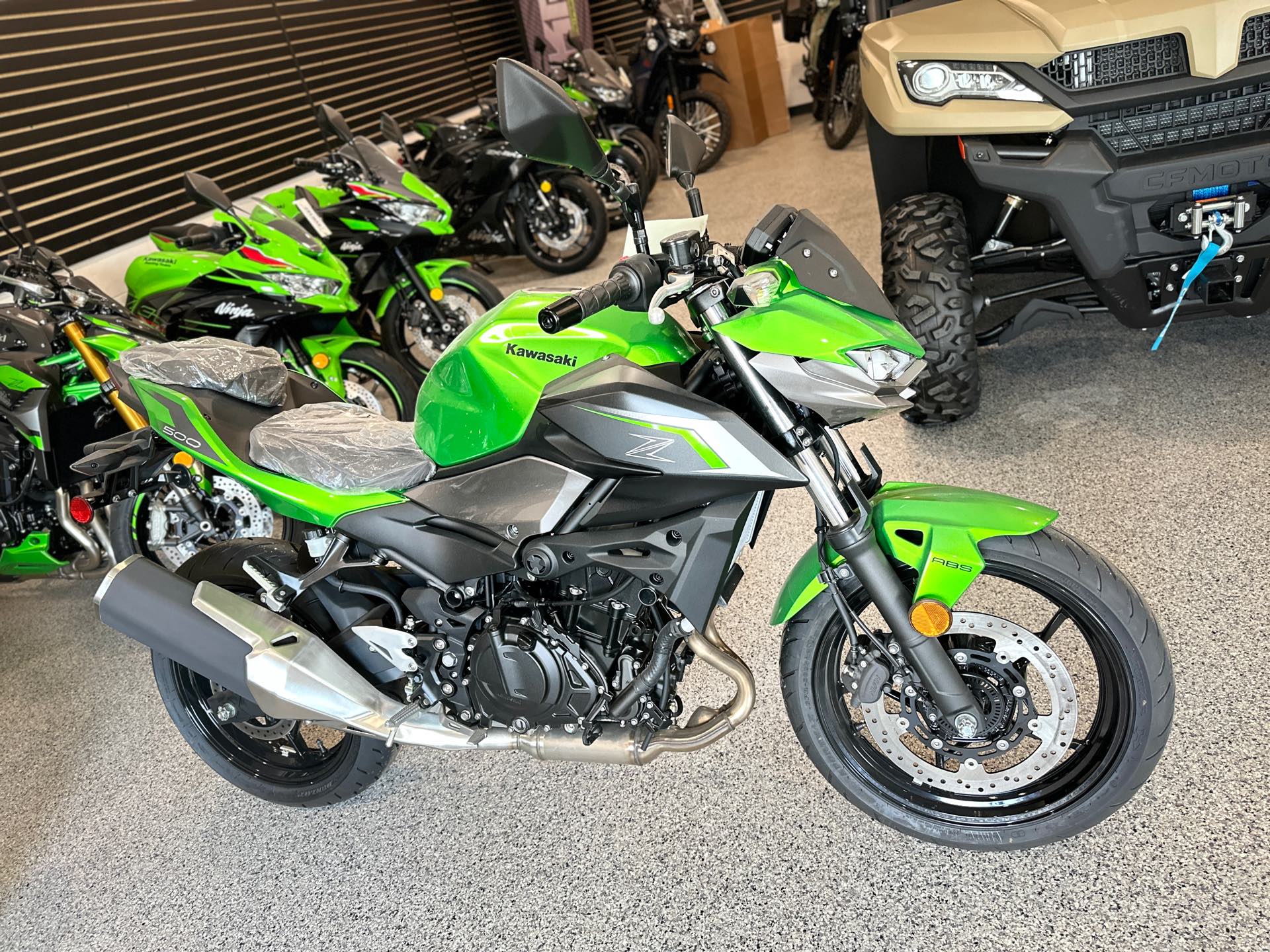 2024 Kawasaki Z500 ABS at Big River Motorsports