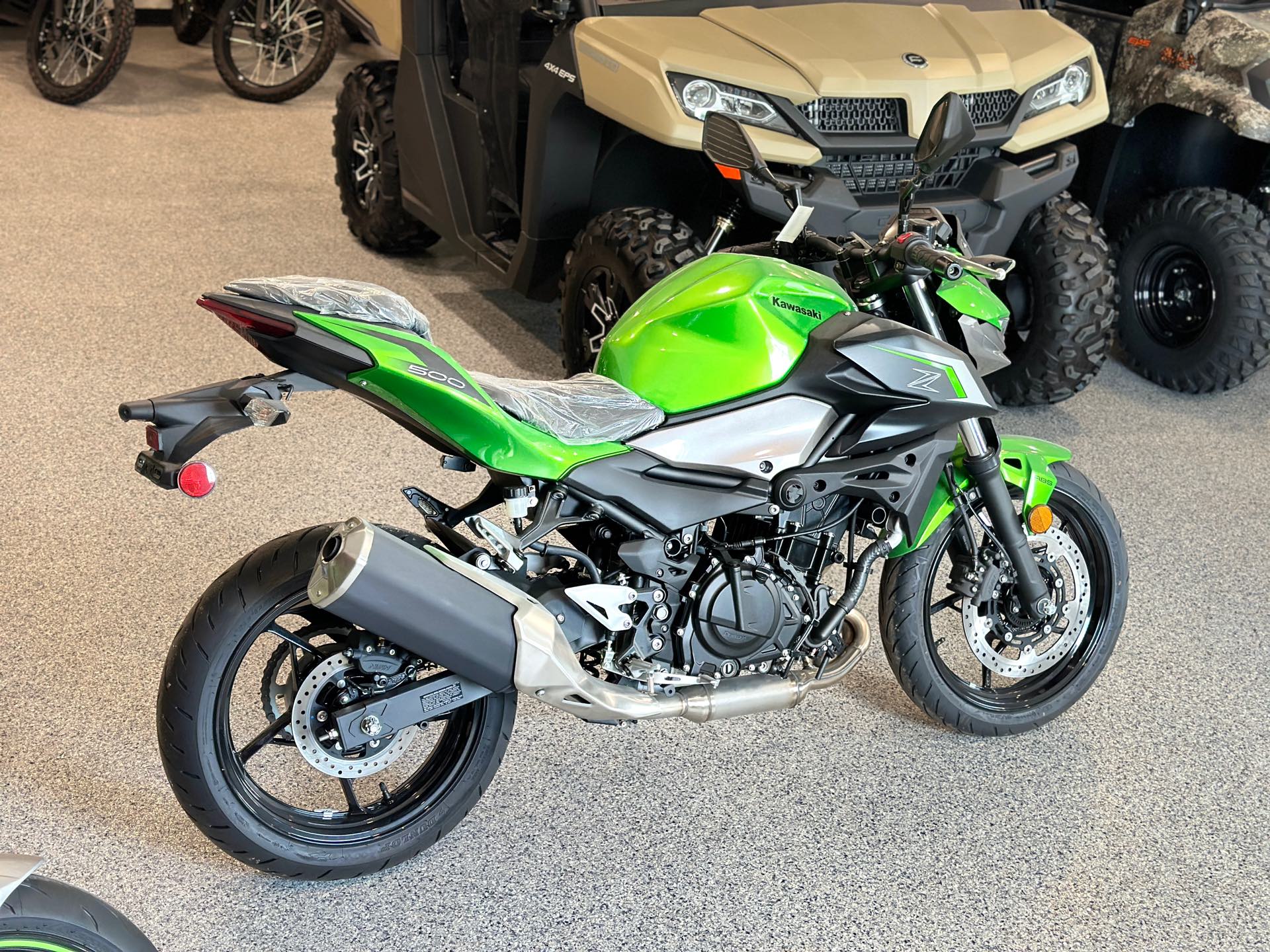 2024 Kawasaki Z500 ABS at Big River Motorsports