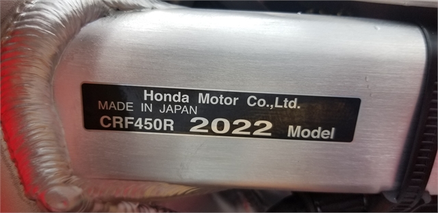 2023 Honda CRF 450R at Powersports St. Augustine