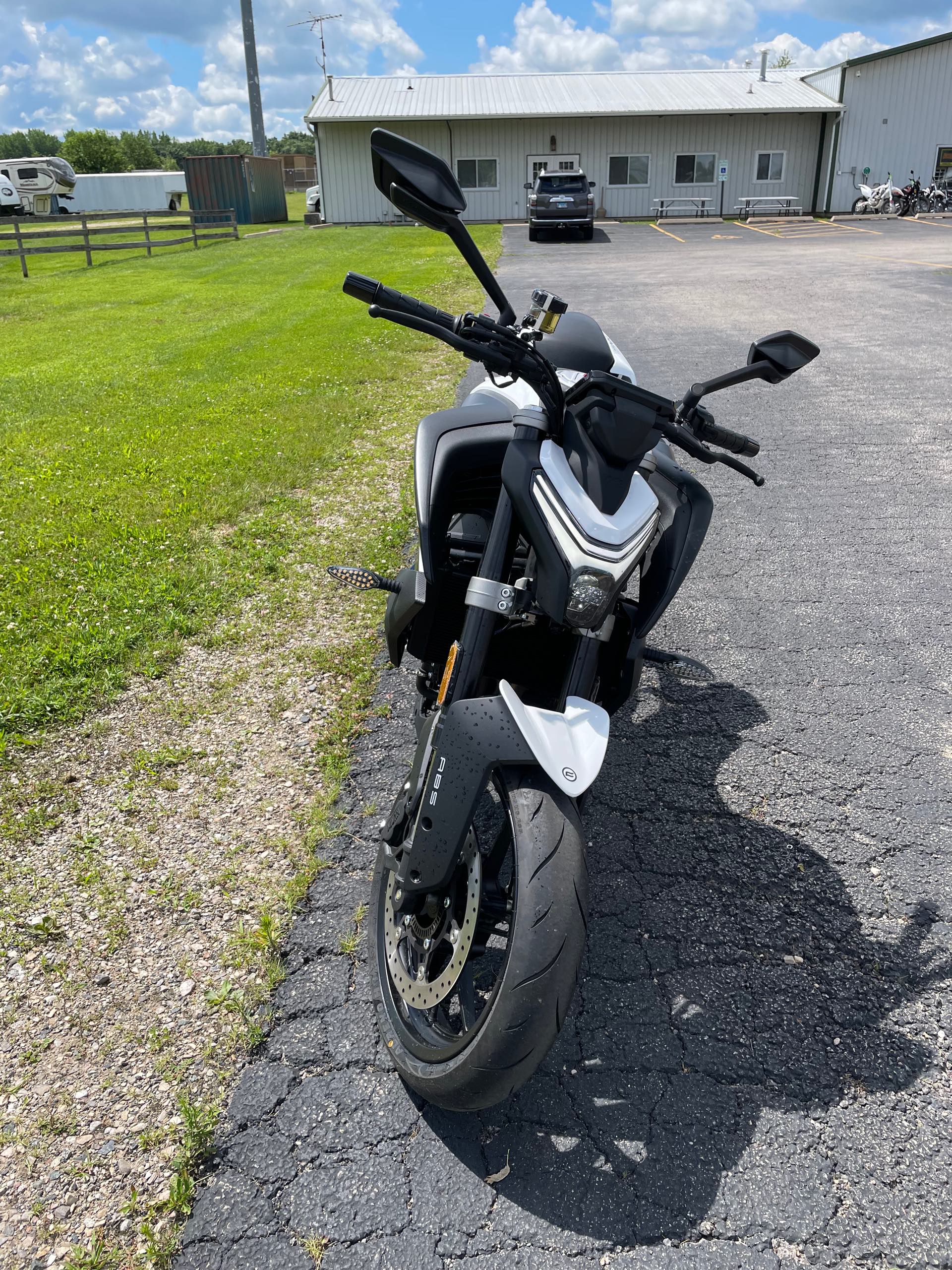 2024 CFMOTO NK 450 at Randy's Cycle