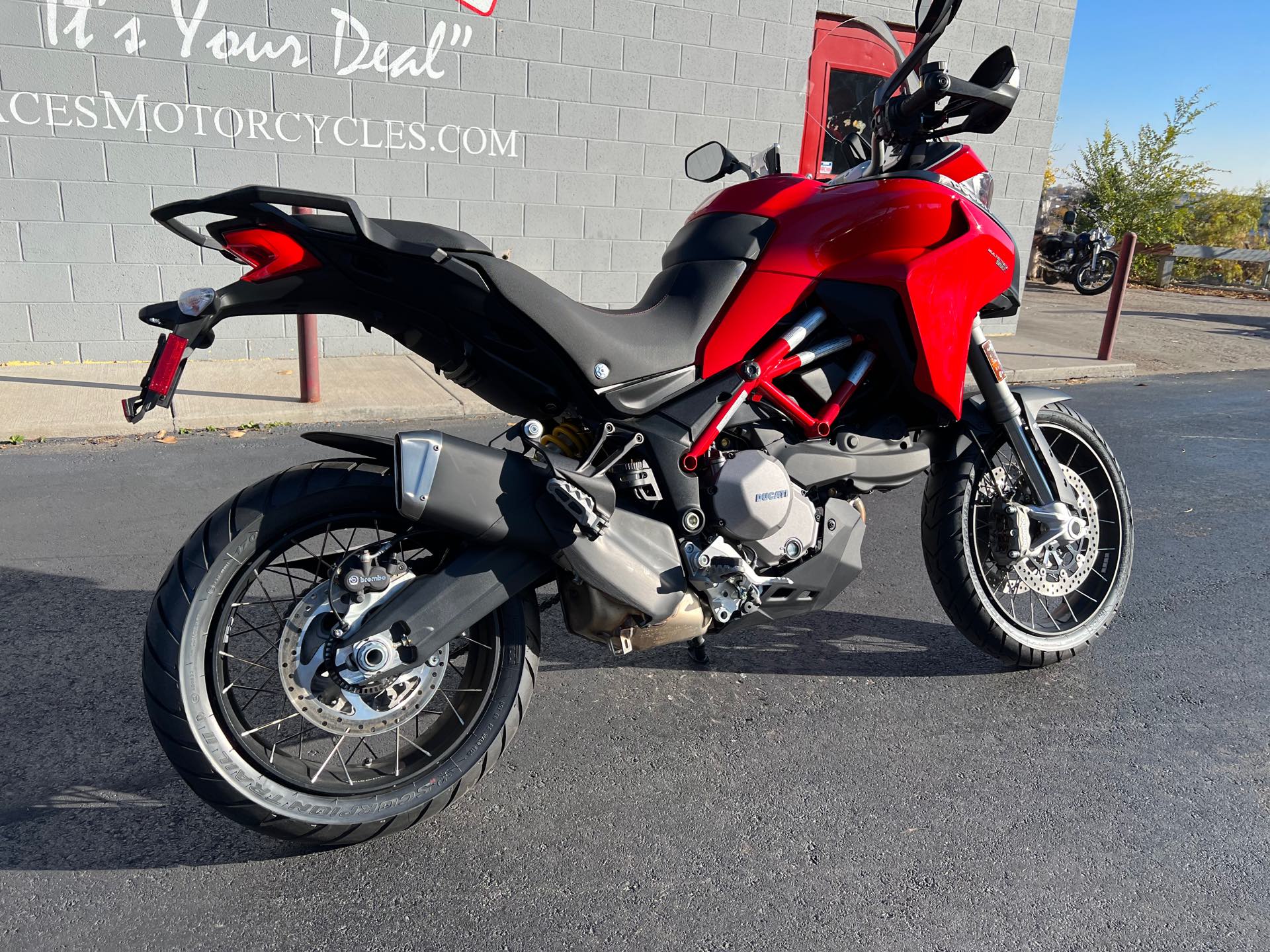 2021 Ducati Multistrada 950 S Spoked Wheels at Aces Motorcycles - Fort Collins