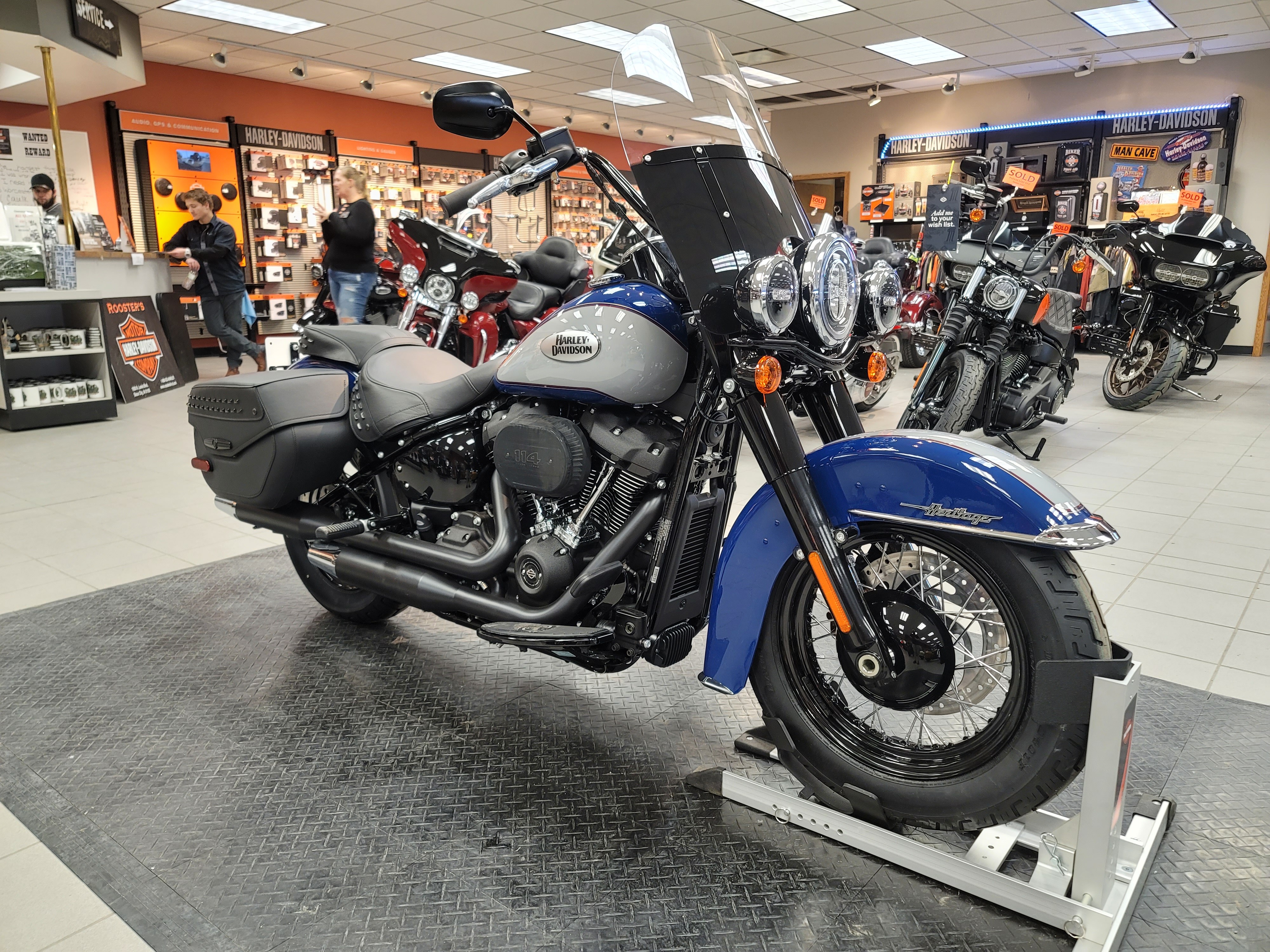 2023 Harley-Davidson Softail Heritage Classic at Rooster's Harley Davidson