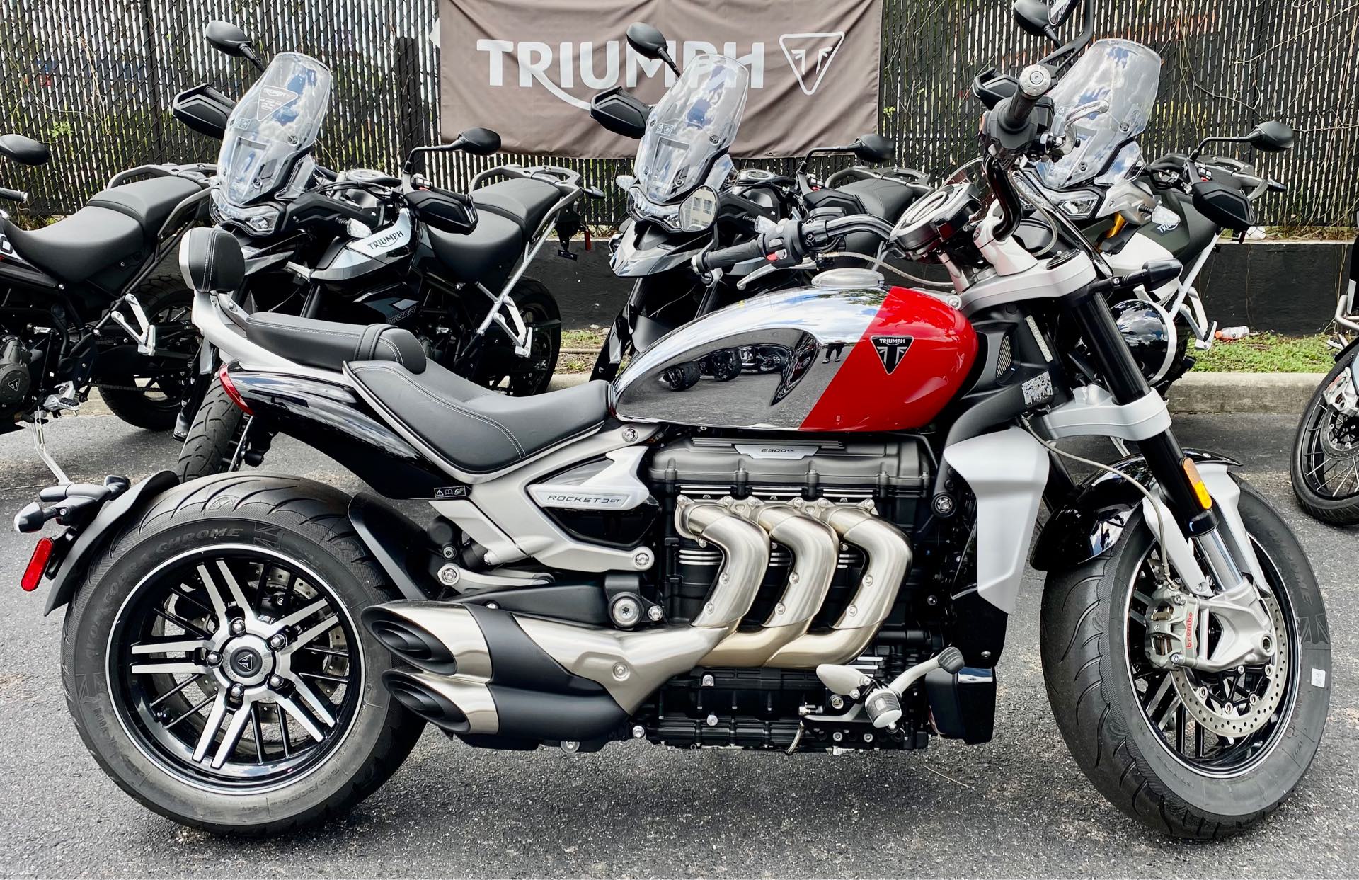 2023 Triumph Rocket 3 GT CHROME EDITION GT Chrome Edition at Tampa Triumph, Tampa, FL 33614