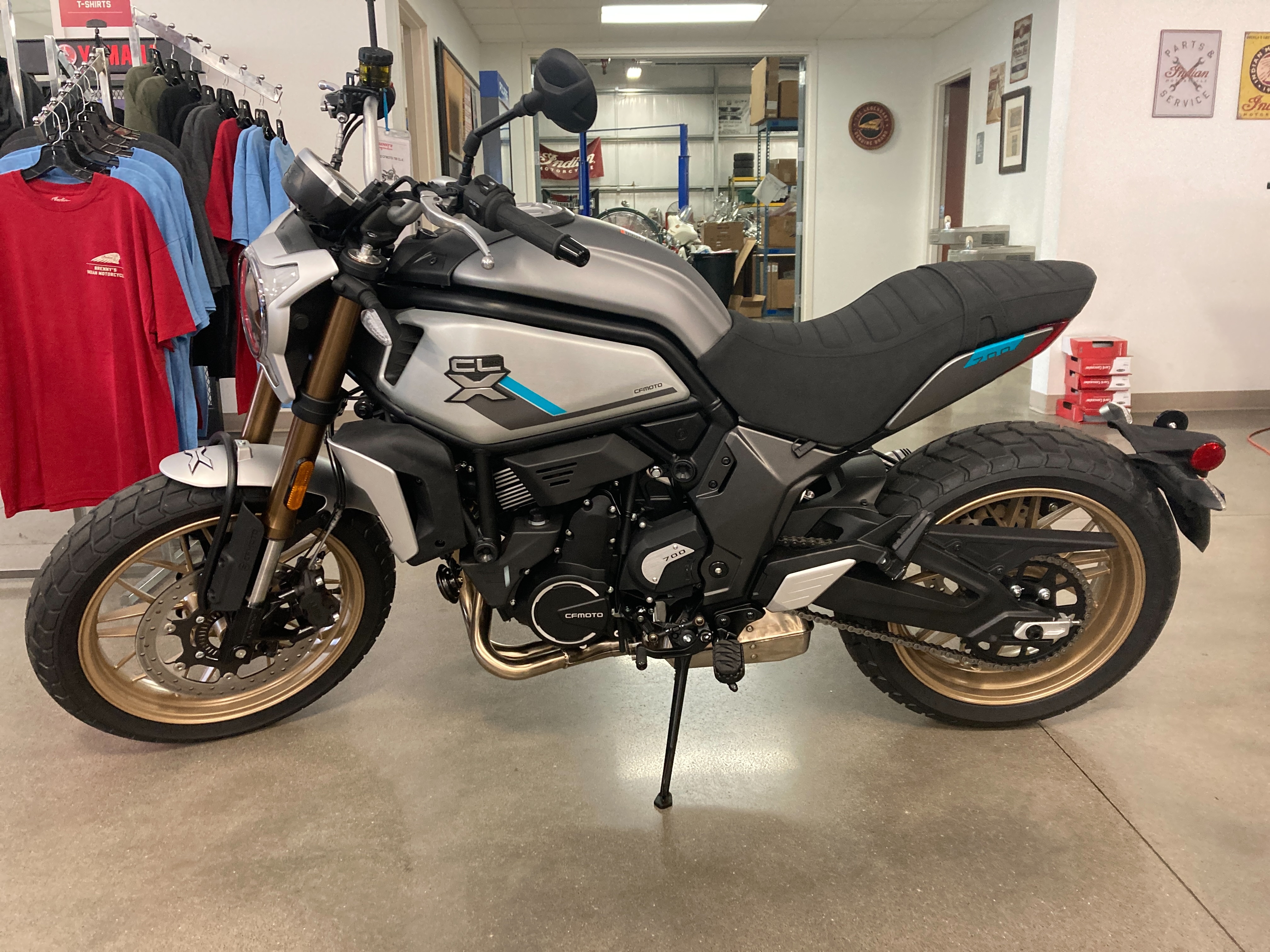 2022 CFMOTO 700 CL-X at Brenny's Motorcycle Clinic, Bettendorf, IA 52722
