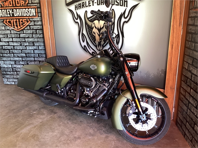 2022 Harley-Davidson Mineral Green Denim Road King Special at Stutsman Harley-Davidson